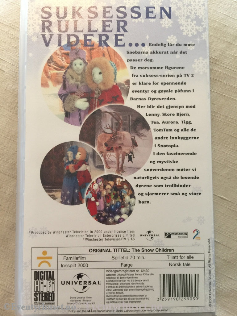 Snøbarna. 2000. Vhs
