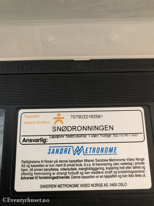 Snødronningen. 1998. Vhs. Vhs