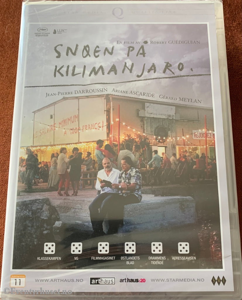 Snøen På Kilimanjaro. Dvd. Ny I Plast! Dvd