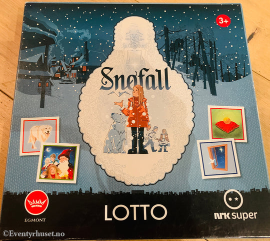 Snøfall Lotto. Puslespill