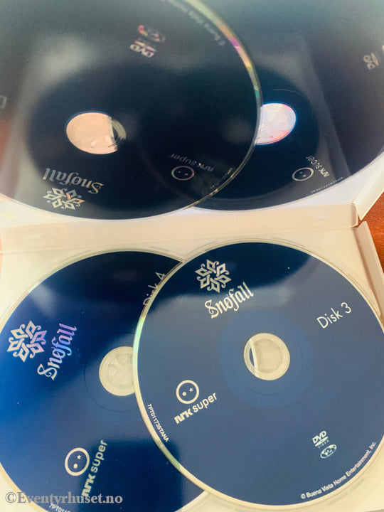Snøfall (Nrk). Dvd. 4 Disker! Dvd