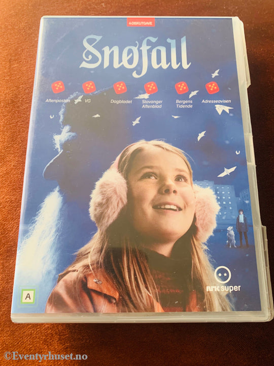 Snøfall (Nrk). Dvd. 4 Disker! Dvd