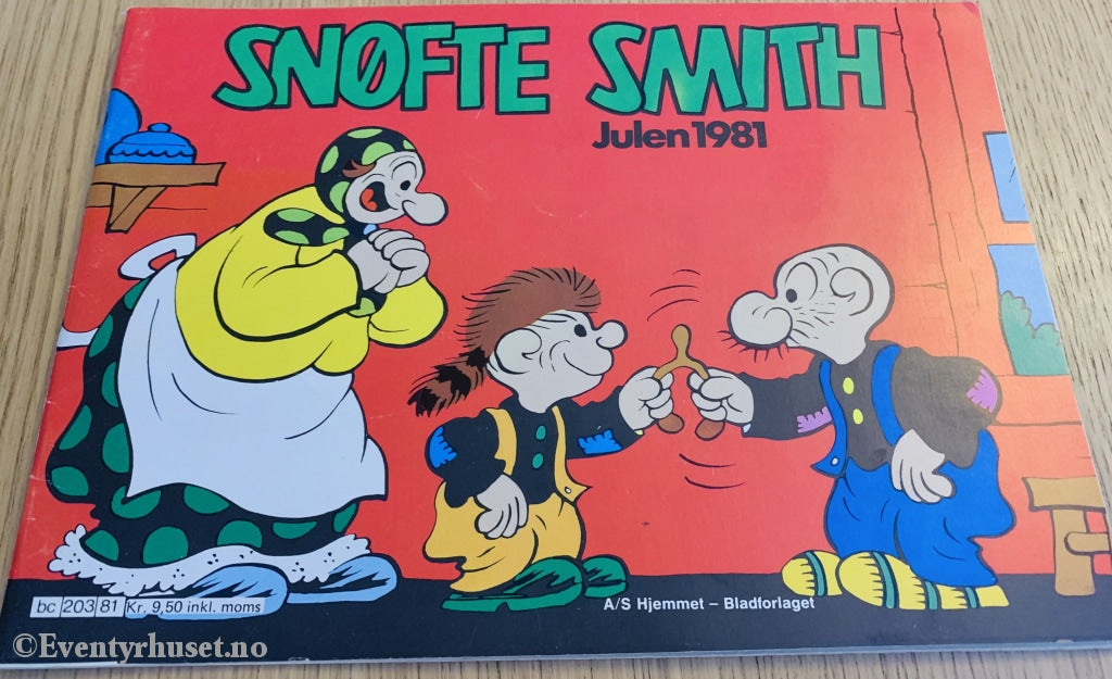Snøfte Smith. Julen 1981. Julehefter
