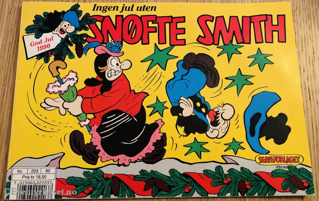 Snøfte Smith. Julen 1990. Julehefter