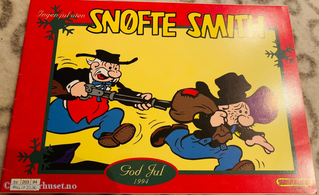 Snøfte Smith. Julen 1994. Julehefter