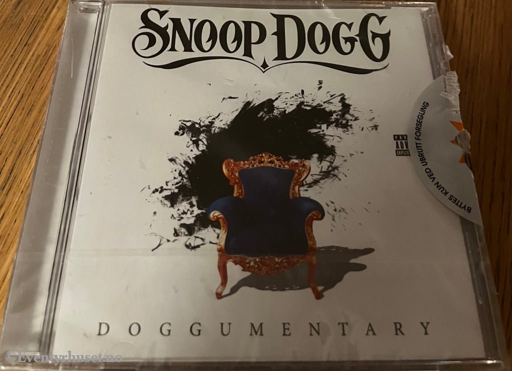 Snoop Dogg. 2011. Doggumentary.CD. Ny i plast! CD