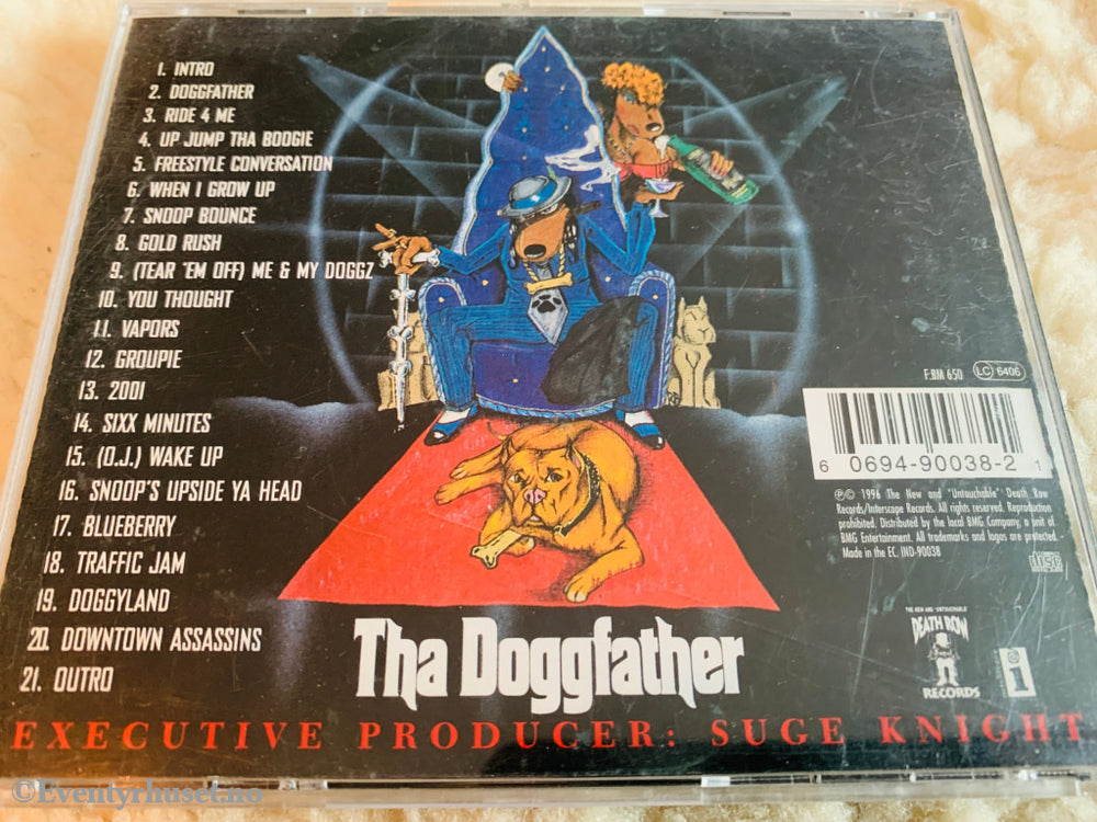 Snoop Doggy Dogg. Tha Doggfather. 1996. CD.