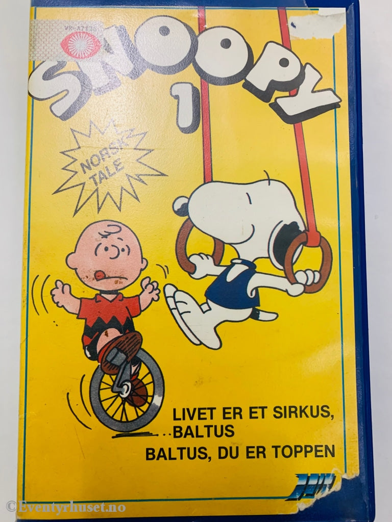 Snoopy 1. Vhs Big Box.