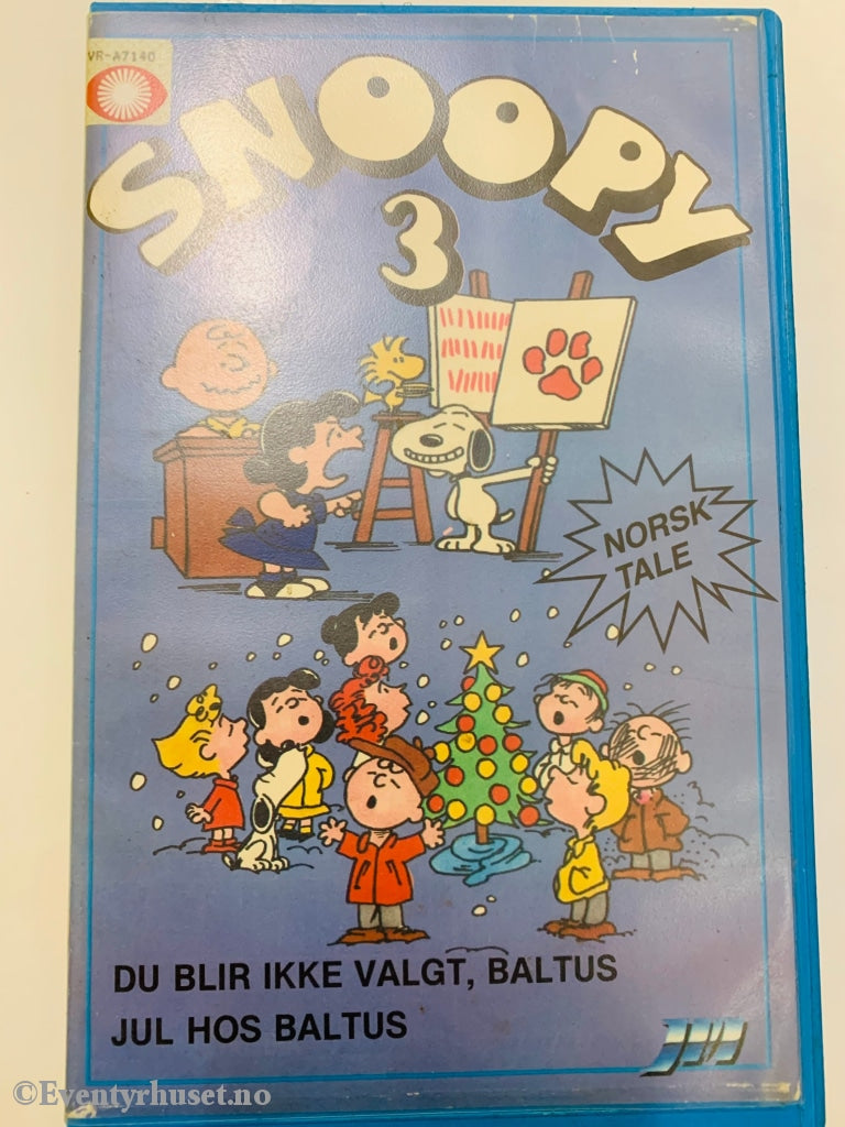 Snoopy 3. Vhs Big Box.