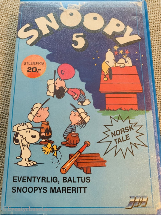 Snoopy 5. Vhs Big Box.