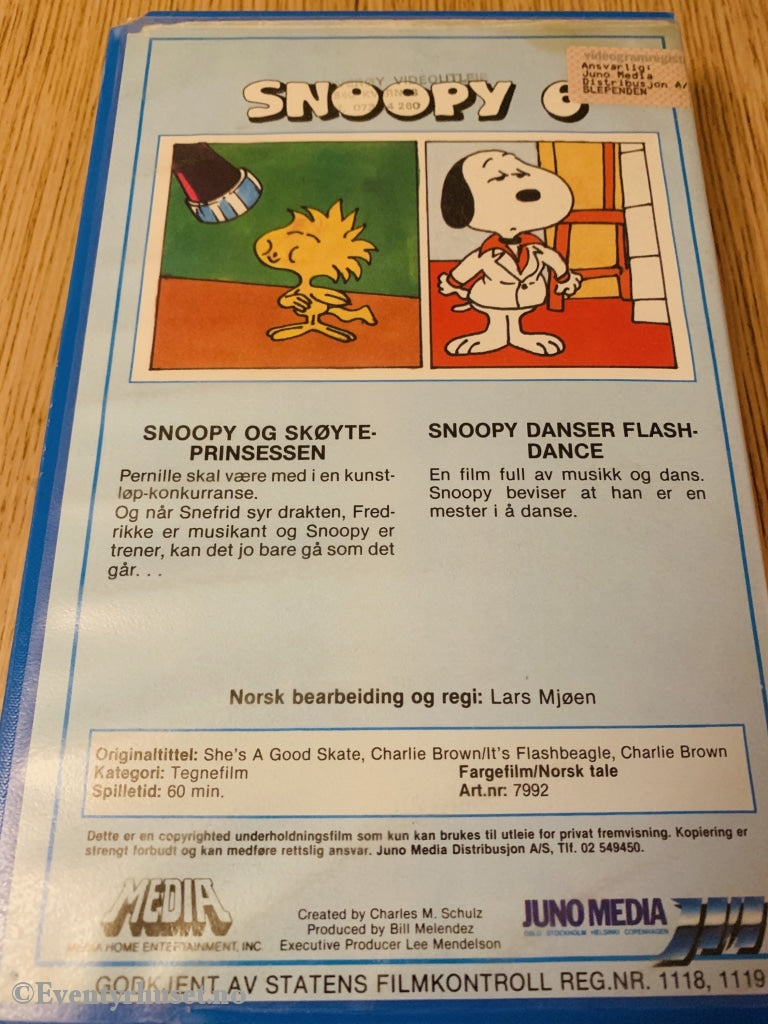 Snoopy 6. Vhs Big Box.