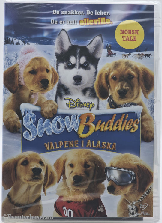 Snow Buddies – Valpene i Alaska . 2008 . DVD. Ny i plast!