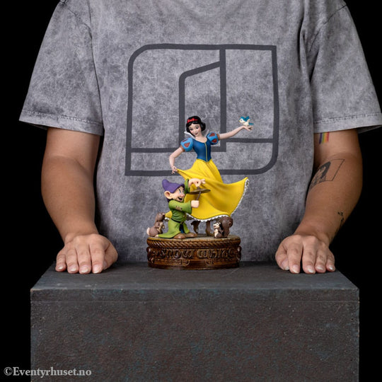 Snow White and the Seven Dwarves Art Scale Statue 1/10 Snow White and Dopey 21 cm Collectibles