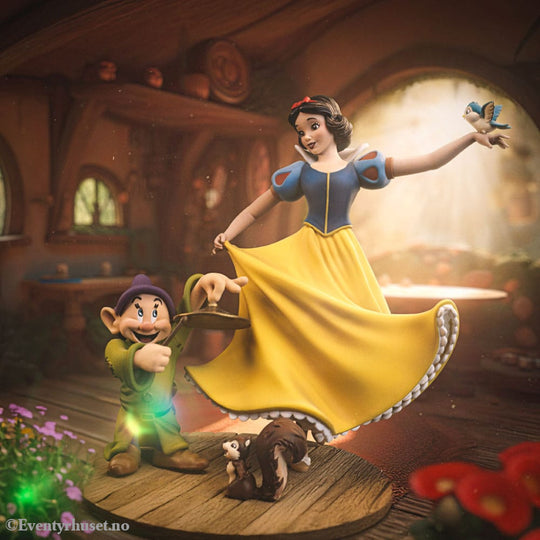 Snow White and the Seven Dwarves Art Scale Statue 1/10 Snow White and Dopey 21 cm Collectibles