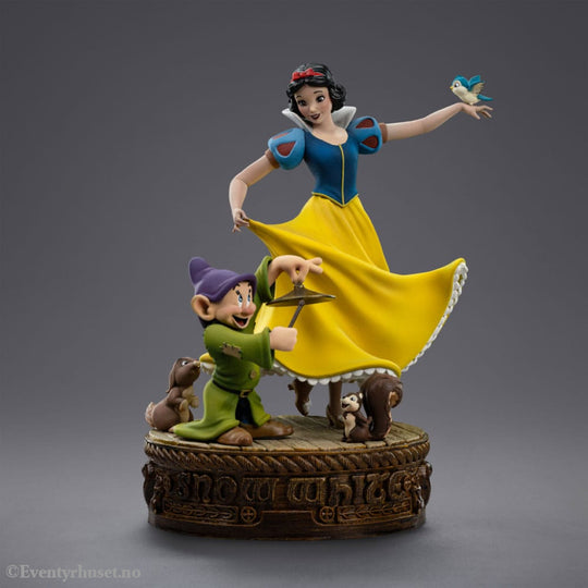 Snow White and the Seven Dwarves Art Scale Statue 1/10 Snow White and Dopey 21 cm Collectibles