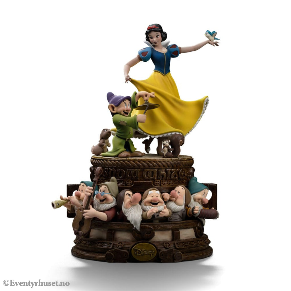 Snow White and the Seven Dwarves Art Scale Statue 1/10 Snow White and Dopey Deluxe Edition 21 cm Collectibles