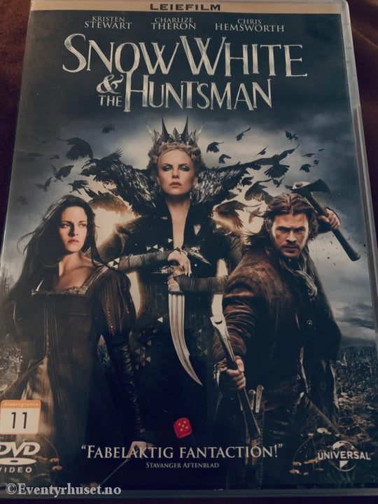Snow White & The Huntsman. Dvd Leiefilm.