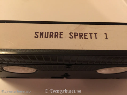 Original Cartoons Presenterer Snurre Sprett 1. 1956. Vhs. Vhs