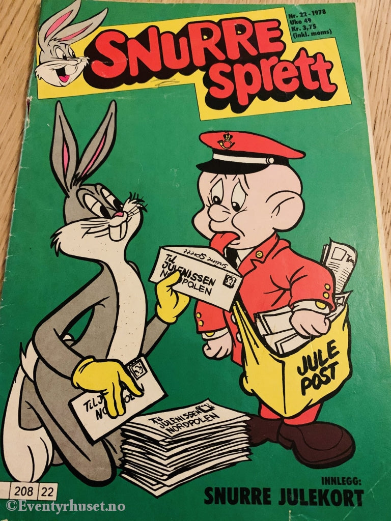 Snurre Sprett. 1978/02. Tegneserieblad