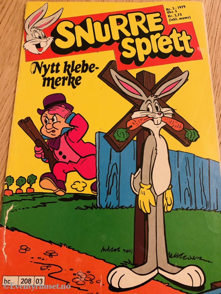 Snurre Sprett. 1979/03. Tegneserieblad