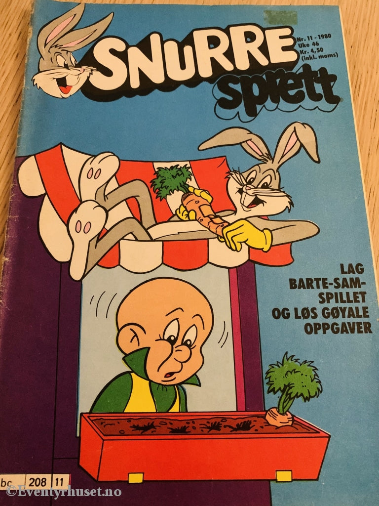 Snurre Sprett. 1980/11. Tegneserieblad