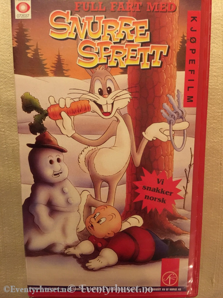 Snurre Sprett. 1993. Full Fart Med Snurre Sprett. Vhs. Vhs