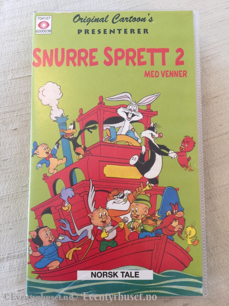 Snurre Sprett 2. 1956. Vhs. Vhs