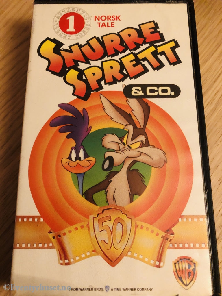 Snurre Sprett & Co 1. 1982. Vhs. Vhs