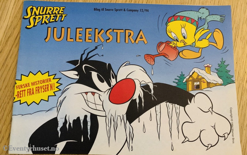 Snurre Sprett. Juleekstra. Bilag Til Sprett 1994/12. Julehefter