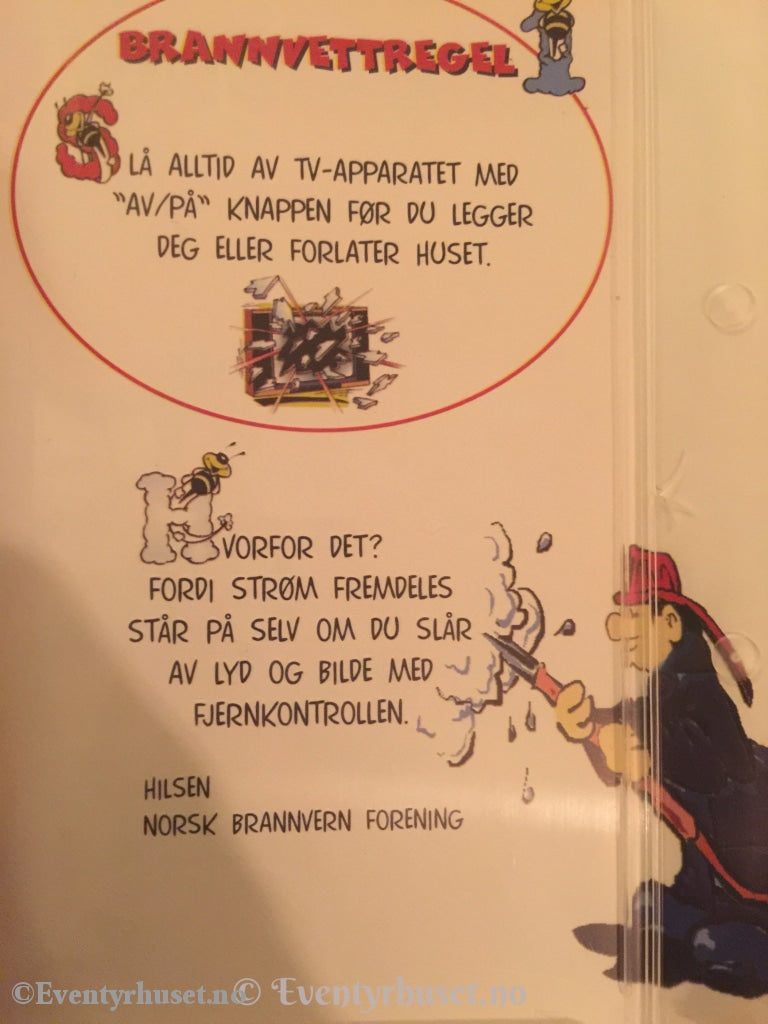 Snurre Sprett På Nye Eventyr. Vhs. Vhs