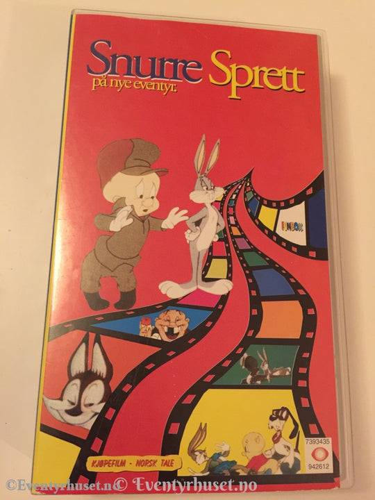 Snurre Sprett På Nye Eventyr. Vhs. Vhs