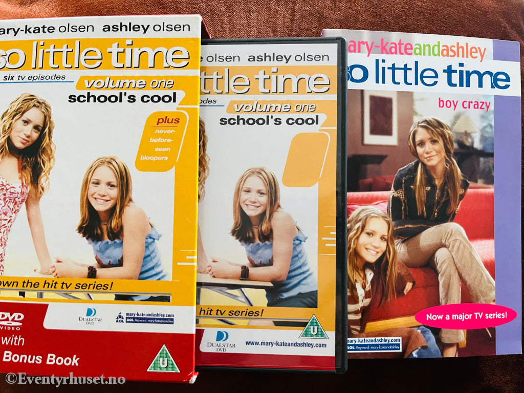 So Little Time Med Mary-Kate Og Ashley Olsen. Vol. 1. Dvd Bok!