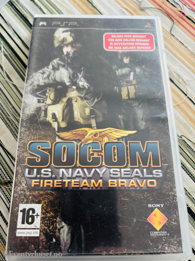 SOCOM U.S. Navy SEALs Fireteam Bravo. PSP.
