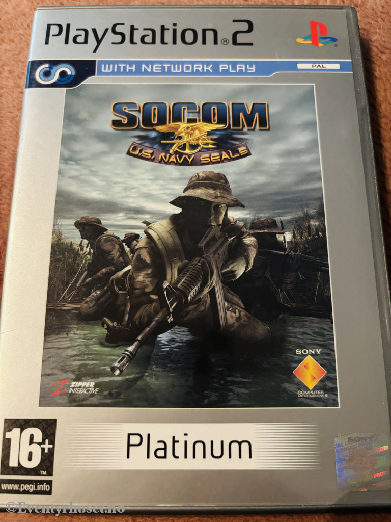 SOCOM: U.S. Navy SEALs. PS2.