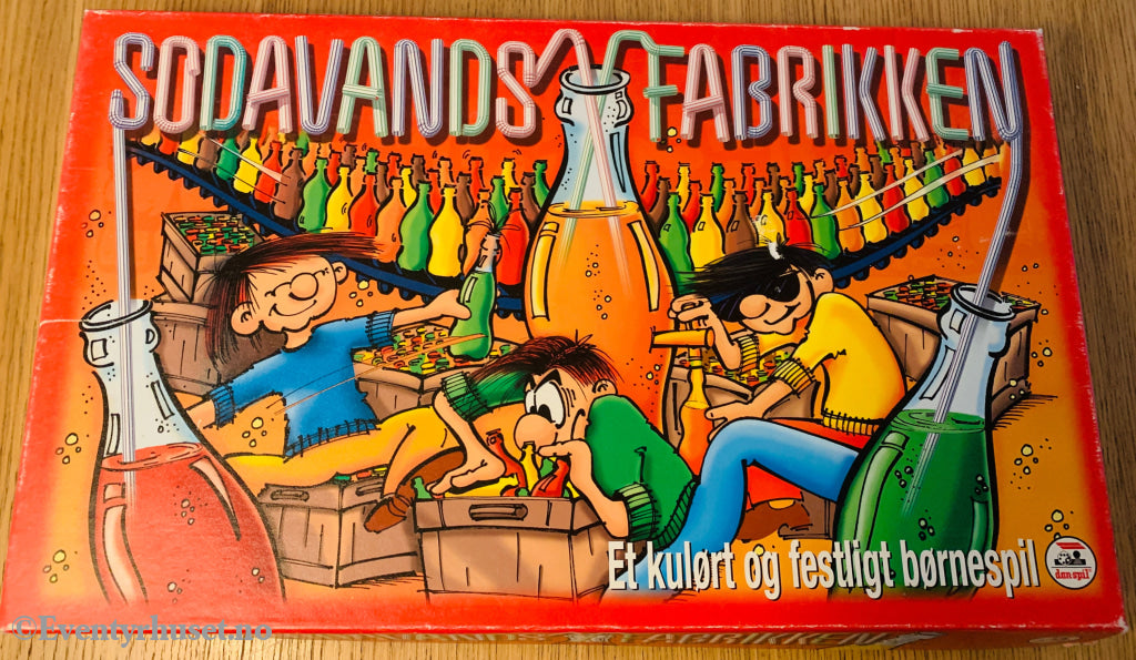 Sodavandsfabrikken. Brettspill. Brettspill