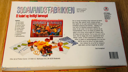 Sodavandsfabrikken. Brettspill. Brettspill