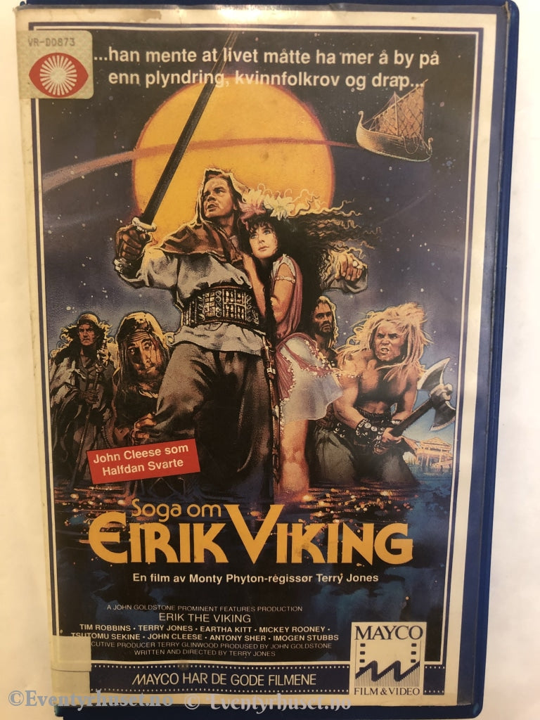 Soga Om Eirik Viking. 1989. Vhs Big Box.