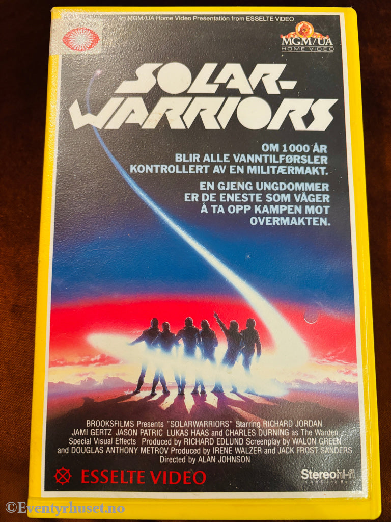 Solar Warriors. VHS Big Box.