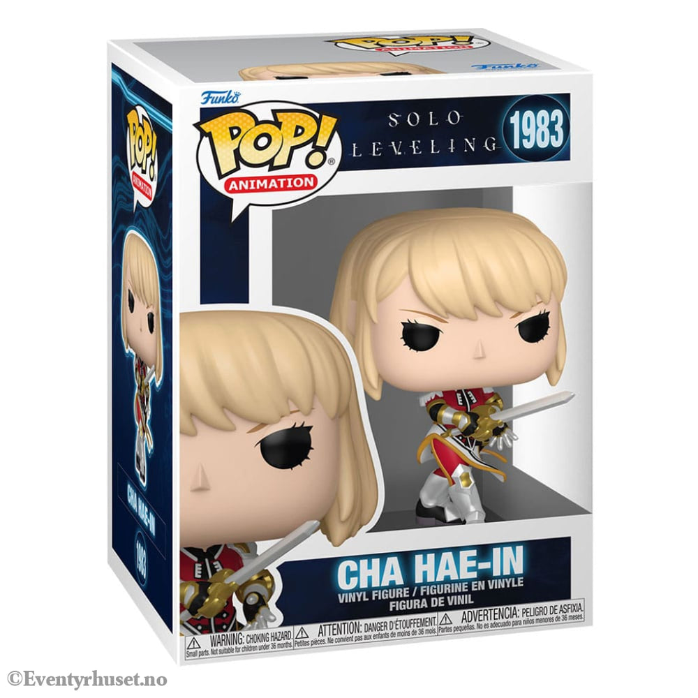 Solo Leveling POP! Animation Vinyl Figure Cha Hae-In 9 cm Manga & Anime