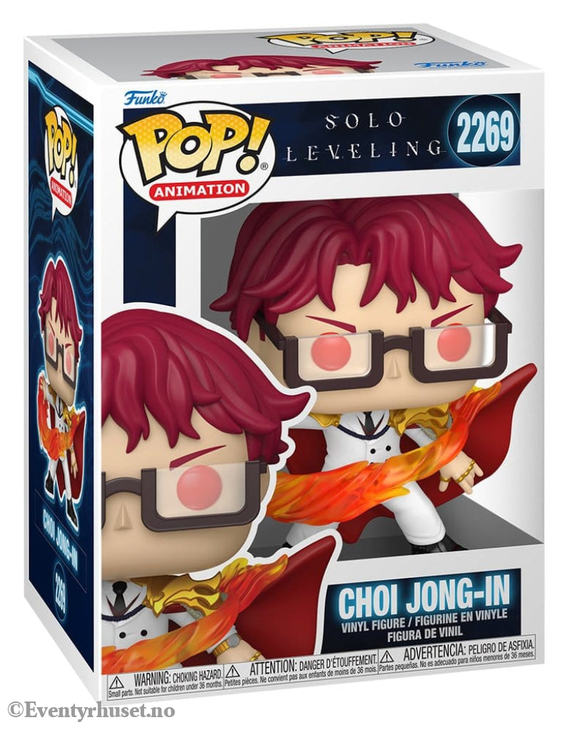 Solo Leveling POP! Animation Vinyl Figure Choi Jong-in 9 cm Manga & Anime