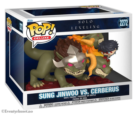 Solo Leveling POP! Deluxe Vinyl Figure Jinwoo Vs Cerberus 9 cm Collectibles