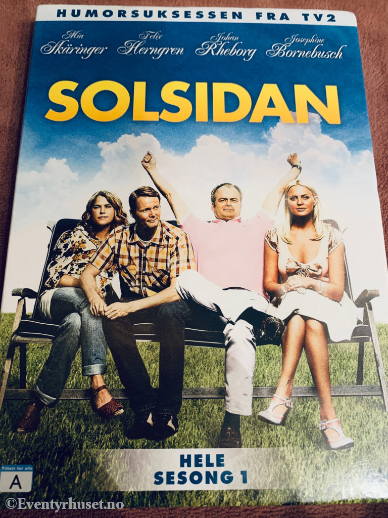 Solsidan Sesong 1 (2010). DVD samleboks. Ny i plast!