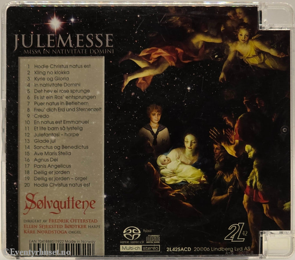 Sølvguttene - Julemesse (2006). Musikk-CD.
