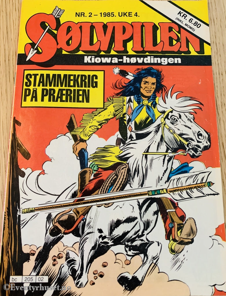 Sølvpilen. 02/1985. Tegneserieblad