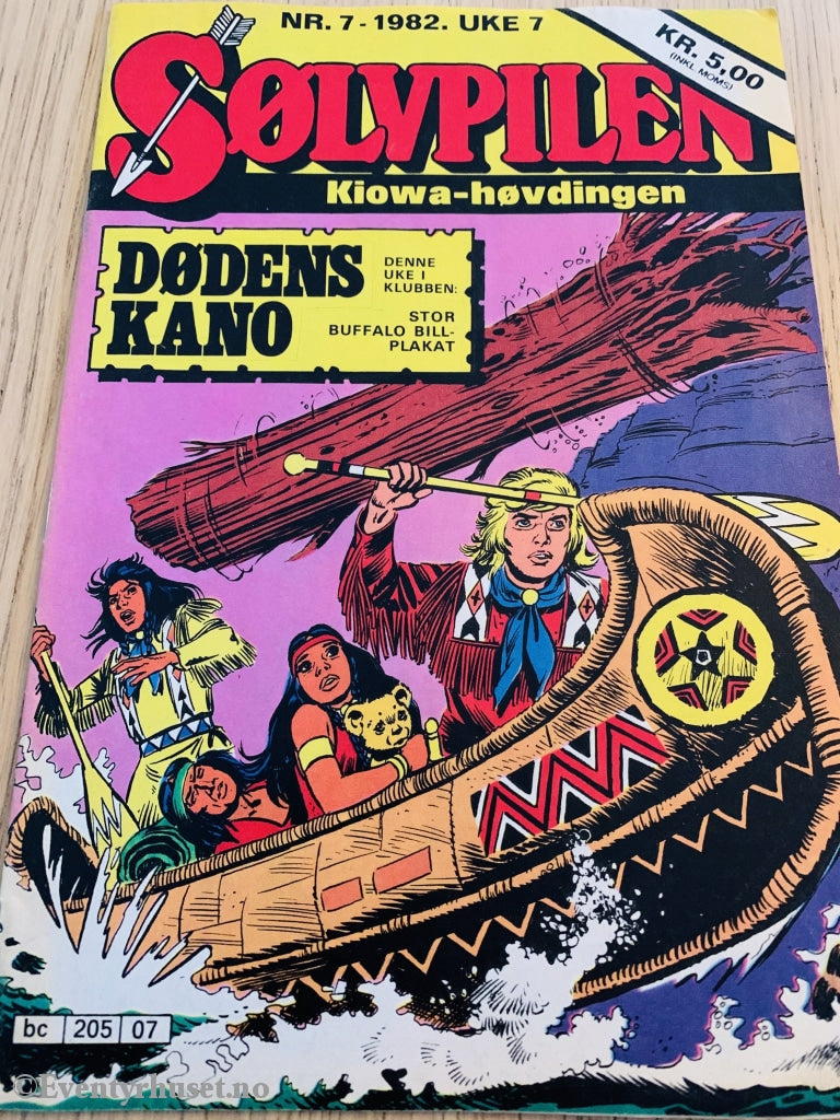 Sølvpilen. 1982/07. Tegneserieblad