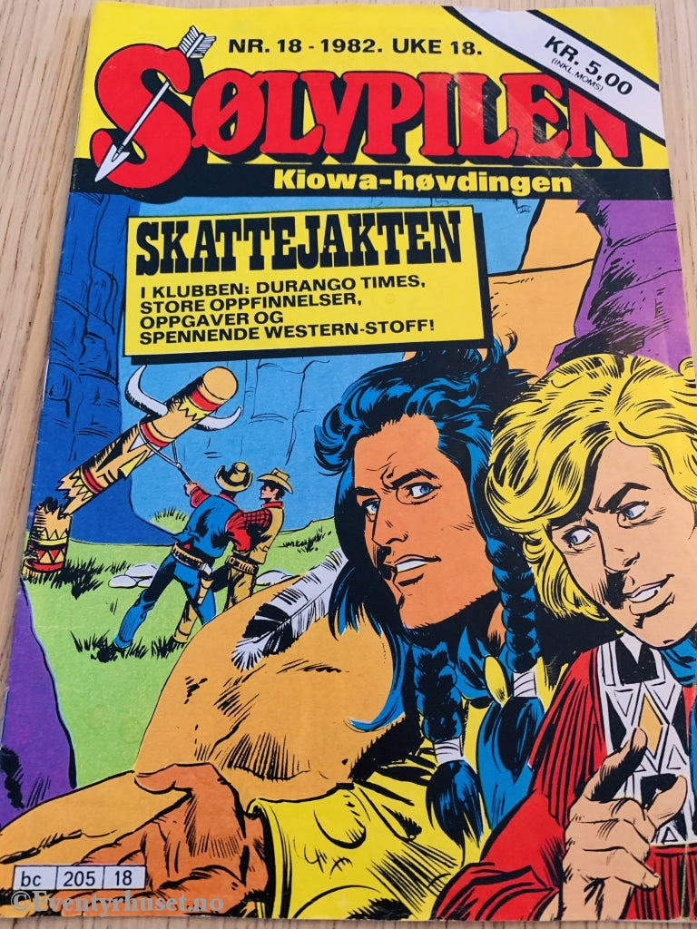 Sølvpilen. 1982/18. Tegneserieblad