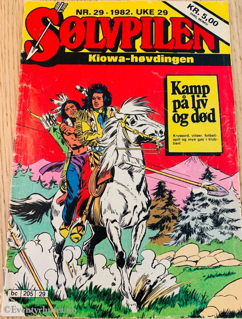 Sølvpilen. 29/1982. Tegneserieblad