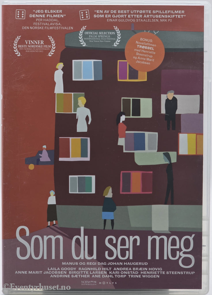 Som du ser meg. 2012. DVD.