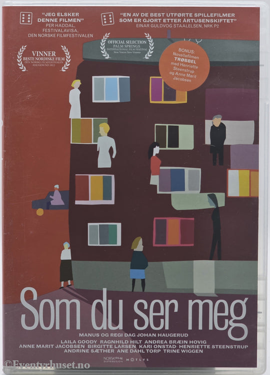 Som du ser meg. 2012. DVD.