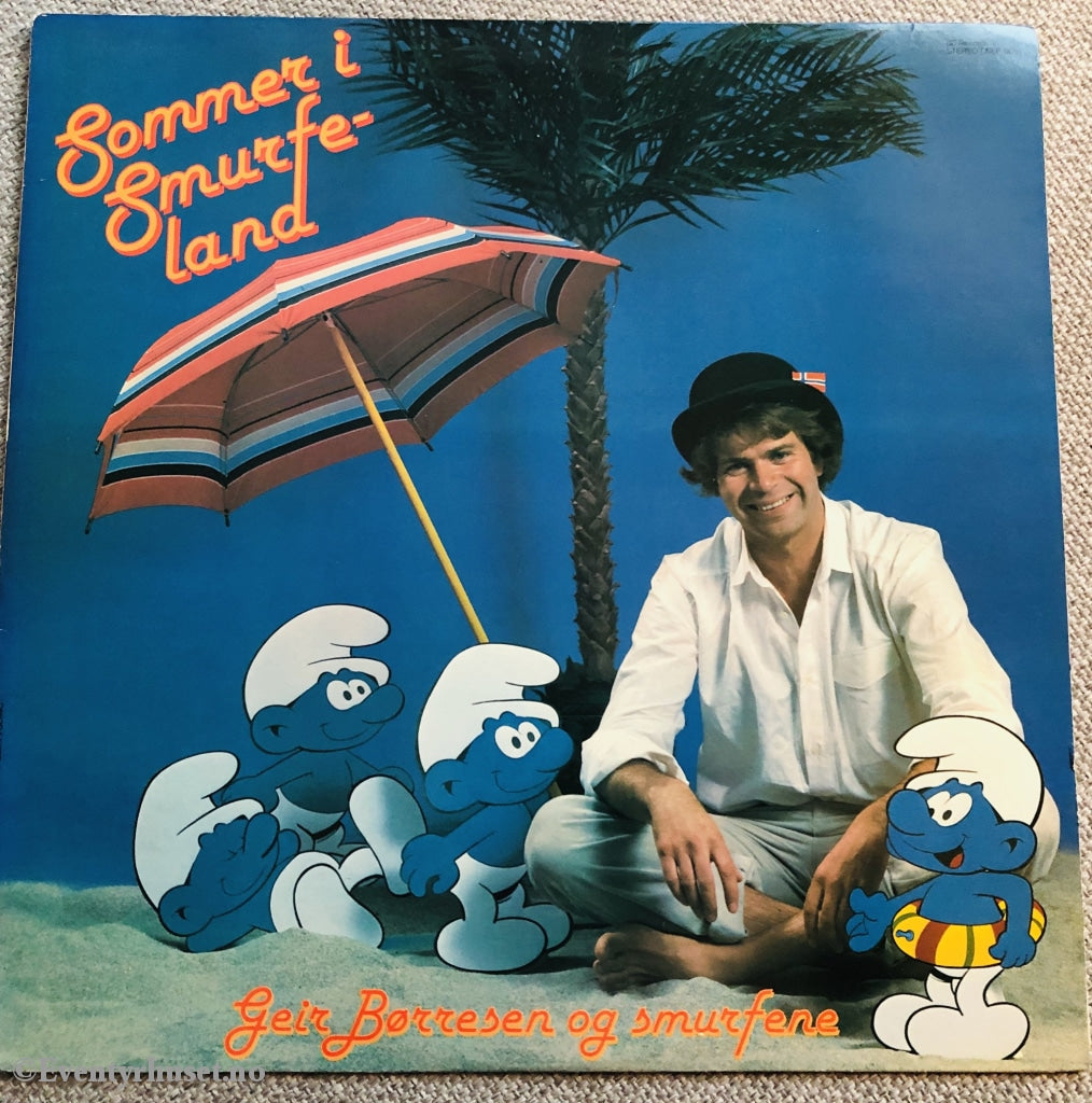 Sommer I Smurfeland. Geir Børresen Og Smurfene. 1979. Lp. Lp Plate